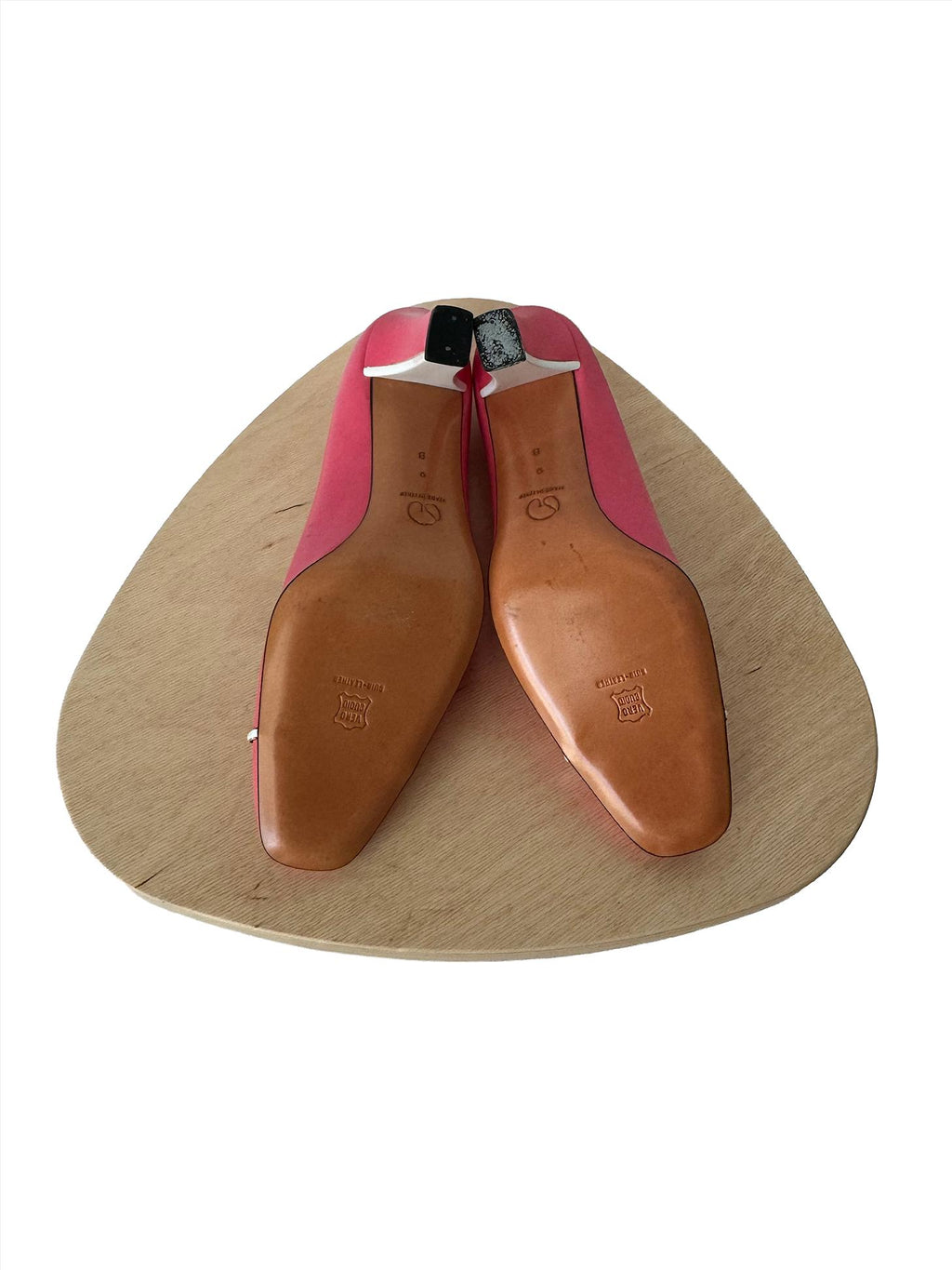 St. John Pink Leather Pumps