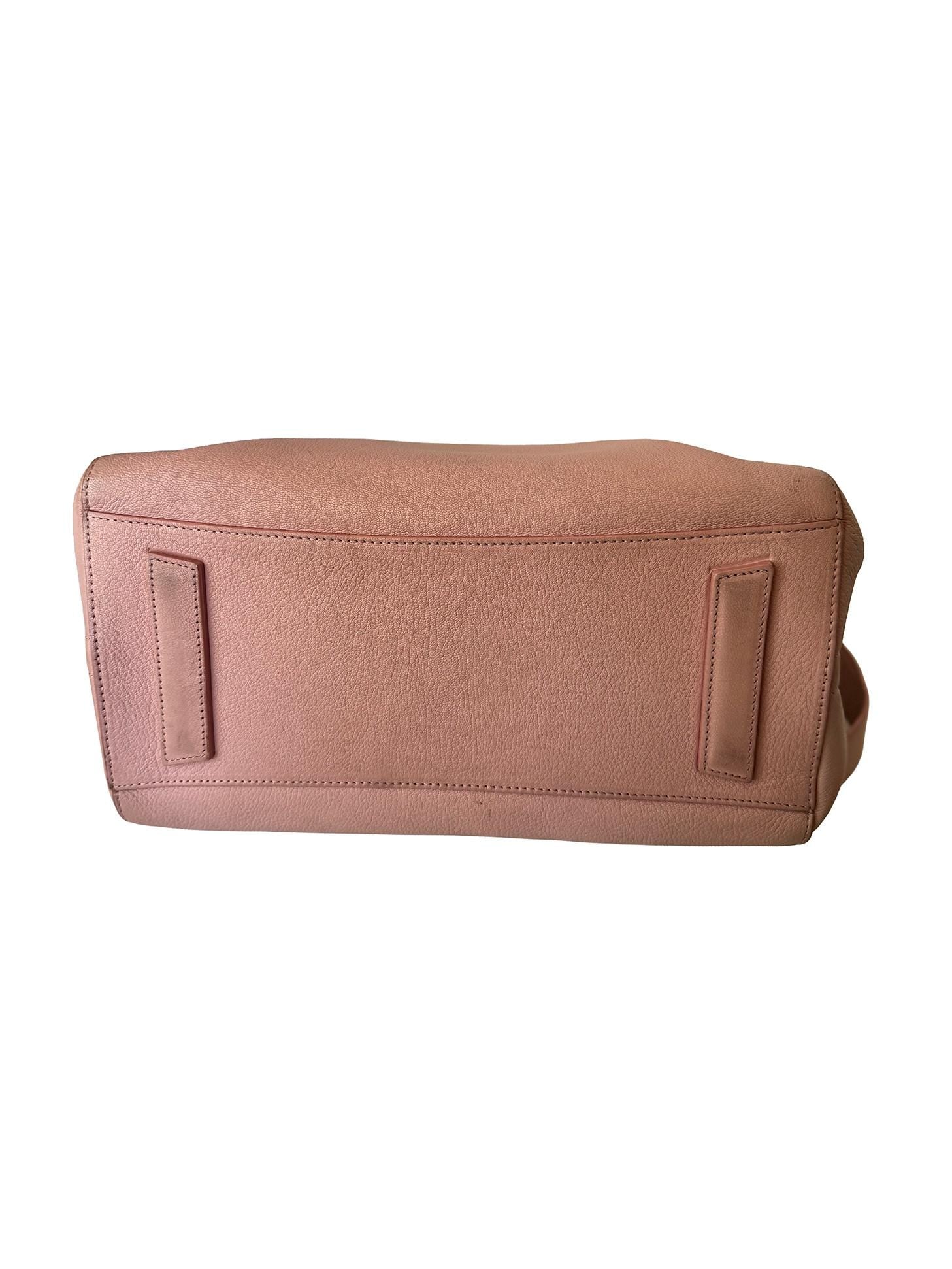 Givenchy Pink Antigona Leather Bag Medium