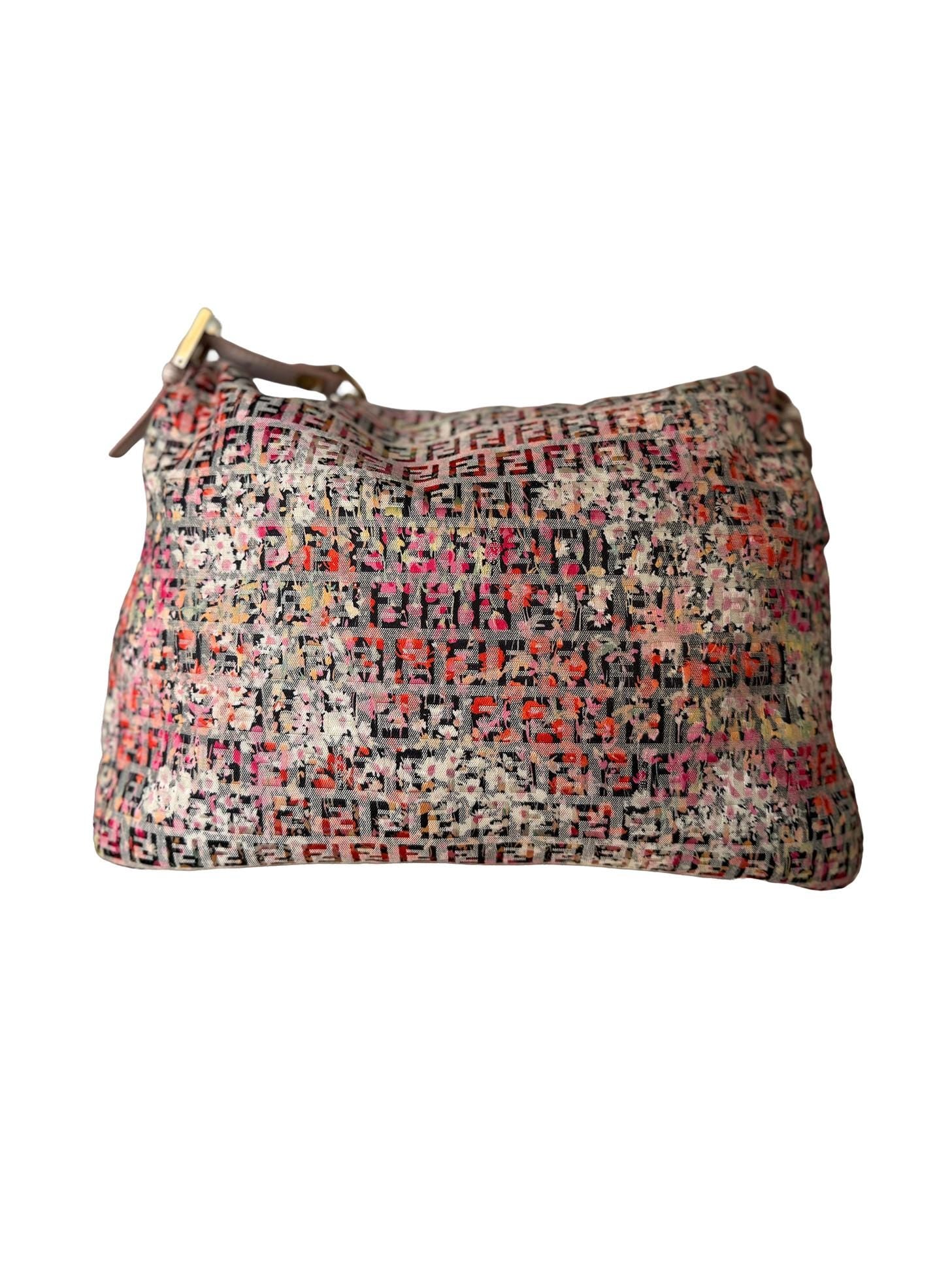 Fendi Floral Zucchino Mamma Forever Bag