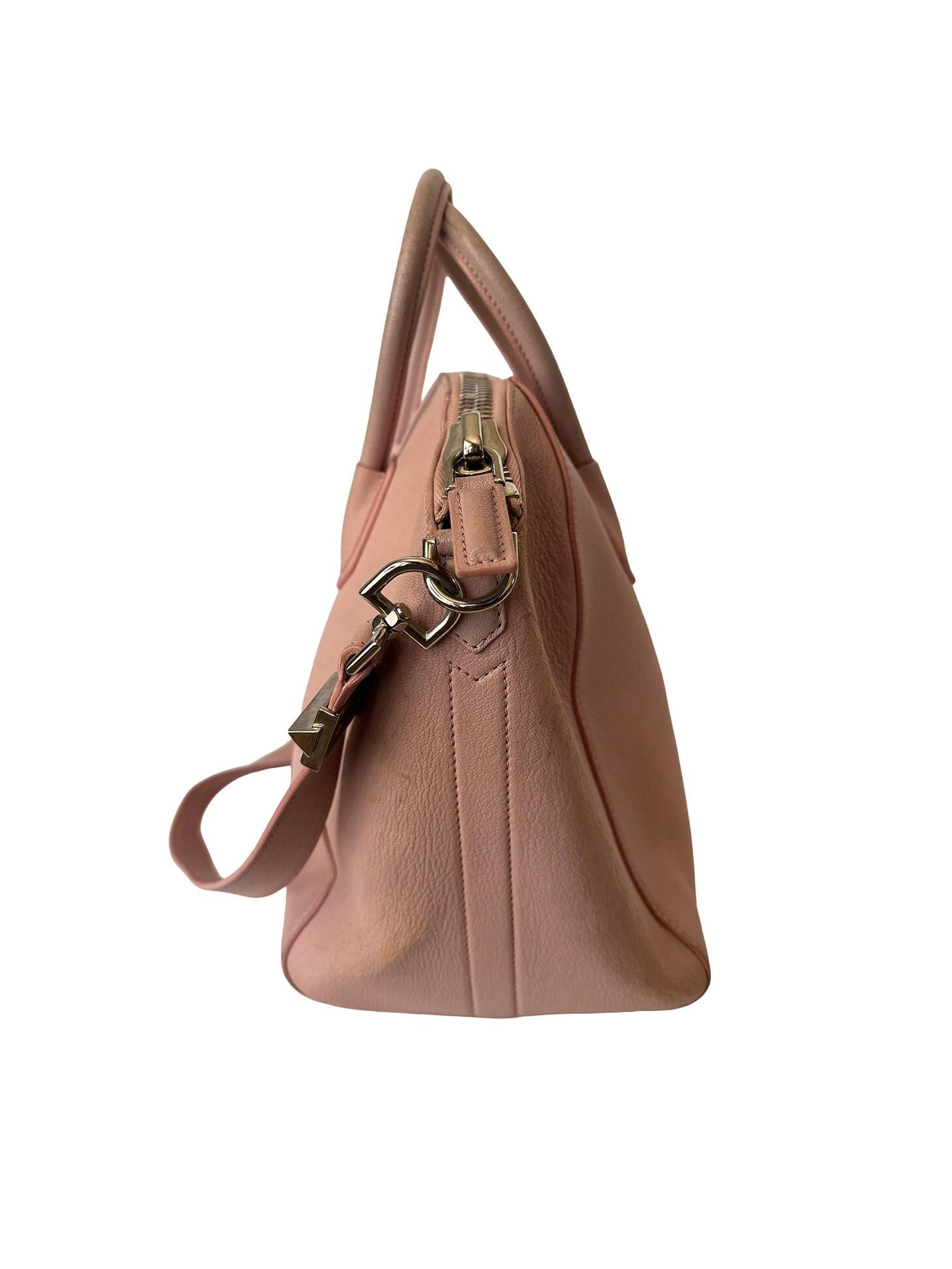 Givenchy Pink Antigona Leather Bag Medium