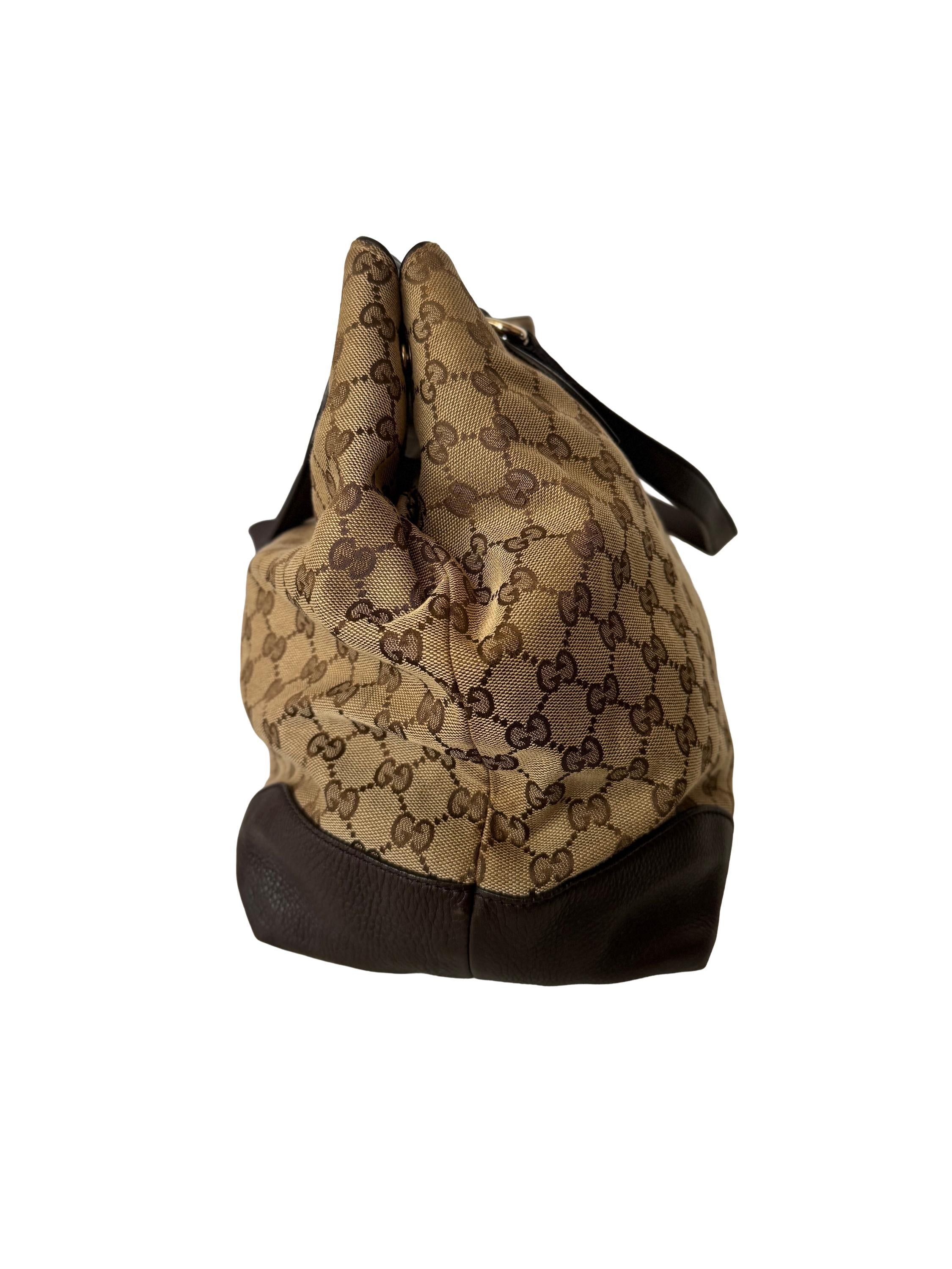 Gucci Dressage Tote GG Canvas