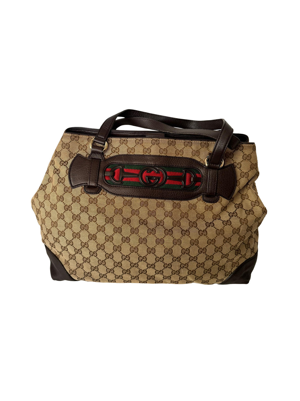 Gucci Dressage Tote GG Canvas