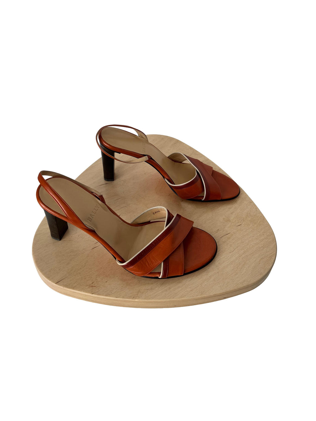 Bally Criss Cross Sandal Heels