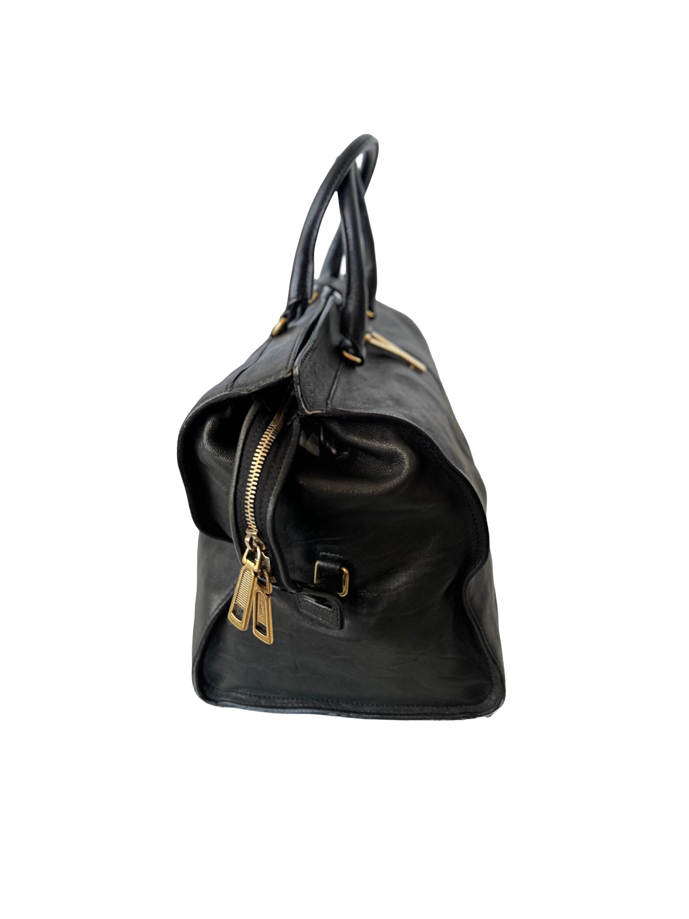 Saint Laurent Cabas Chyc Tote, Black