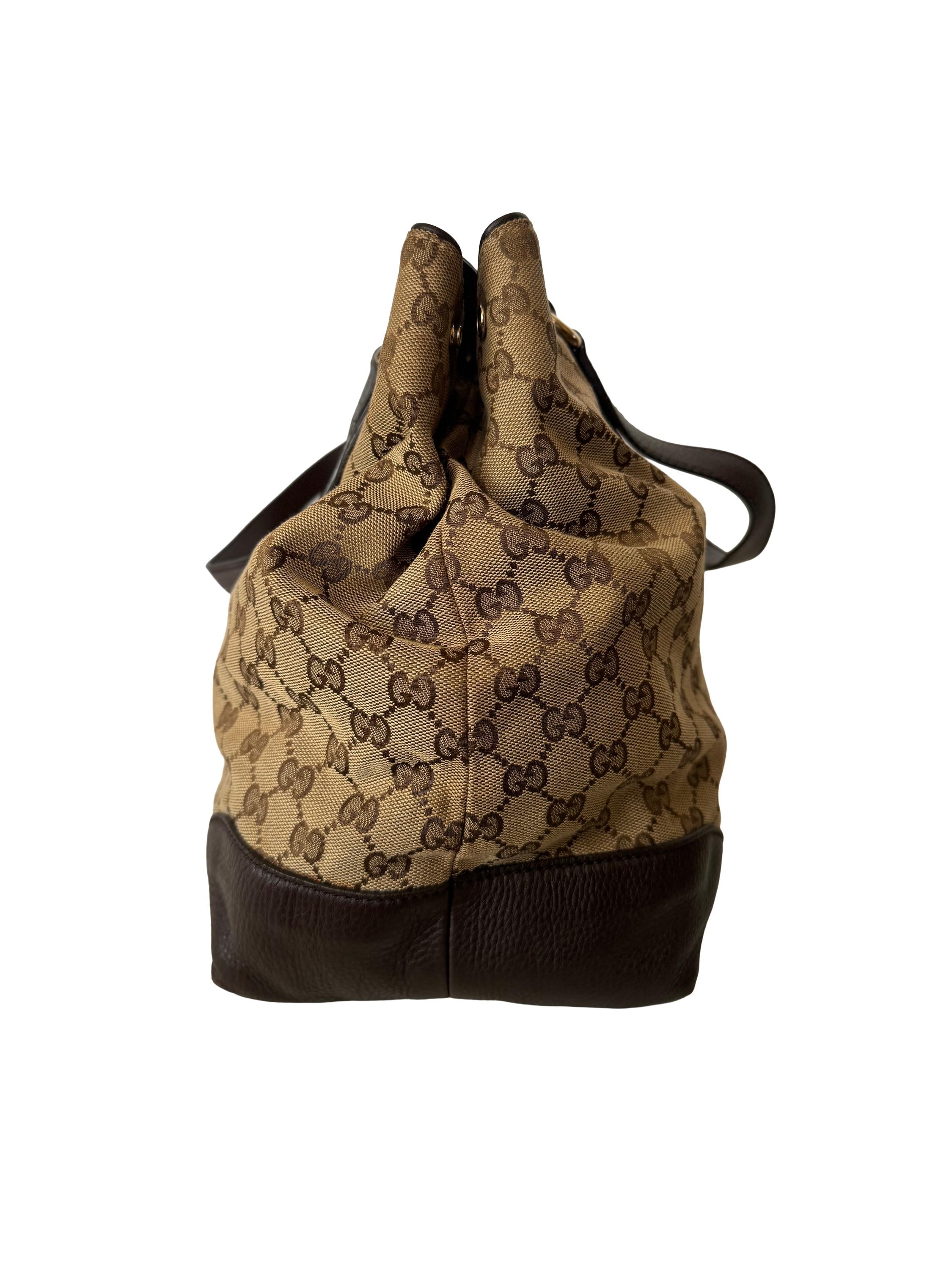 Gucci Dressage Tote GG Canvas
