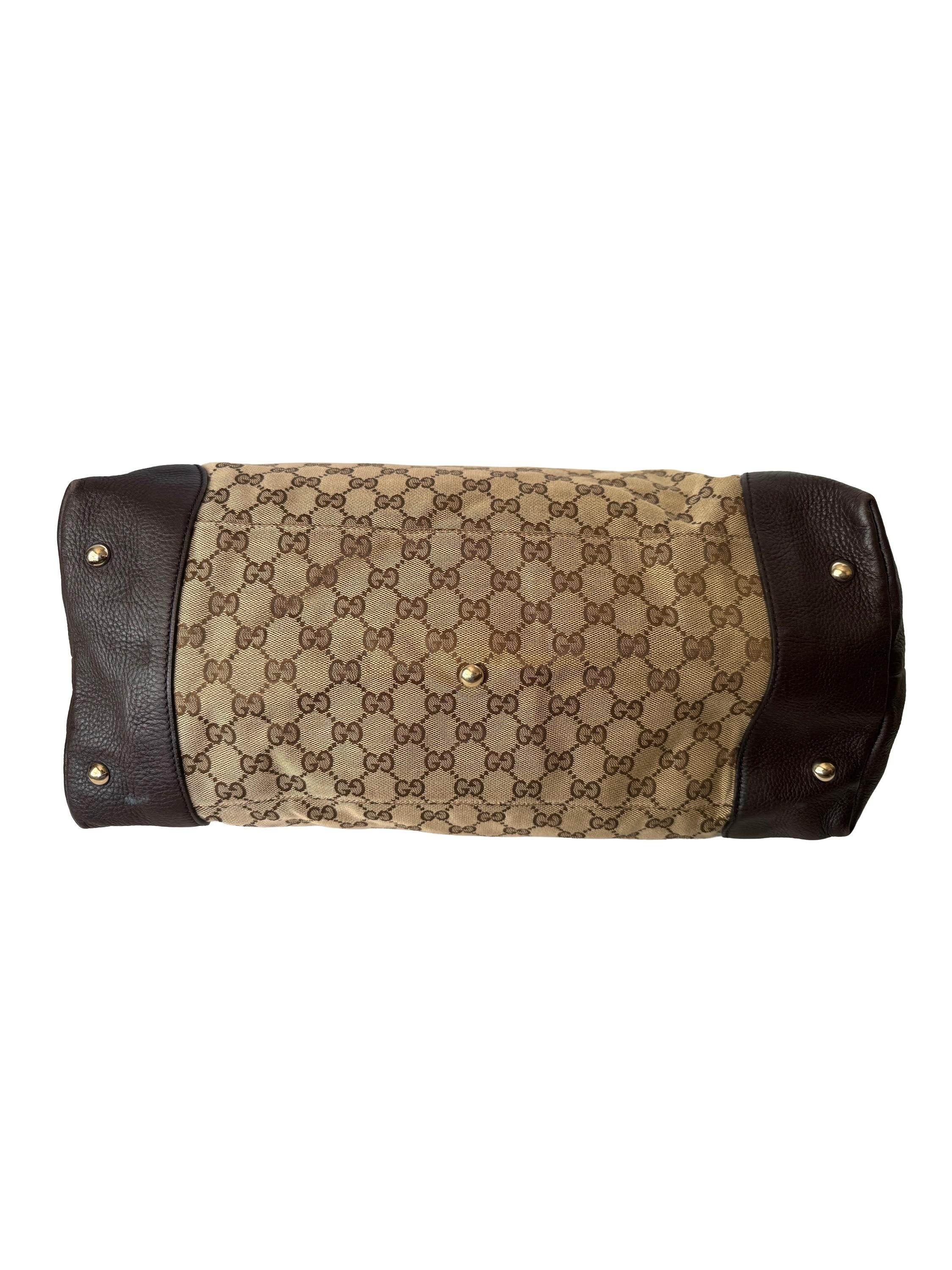Gucci Dressage Tote GG Canvas