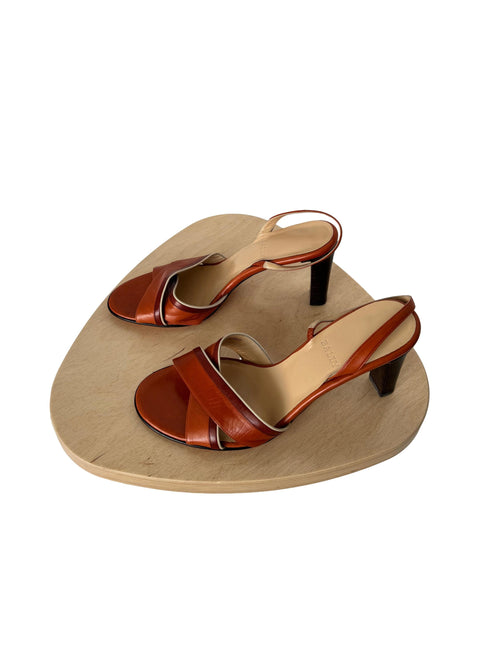 Bally Criss Cross Sandal Heels