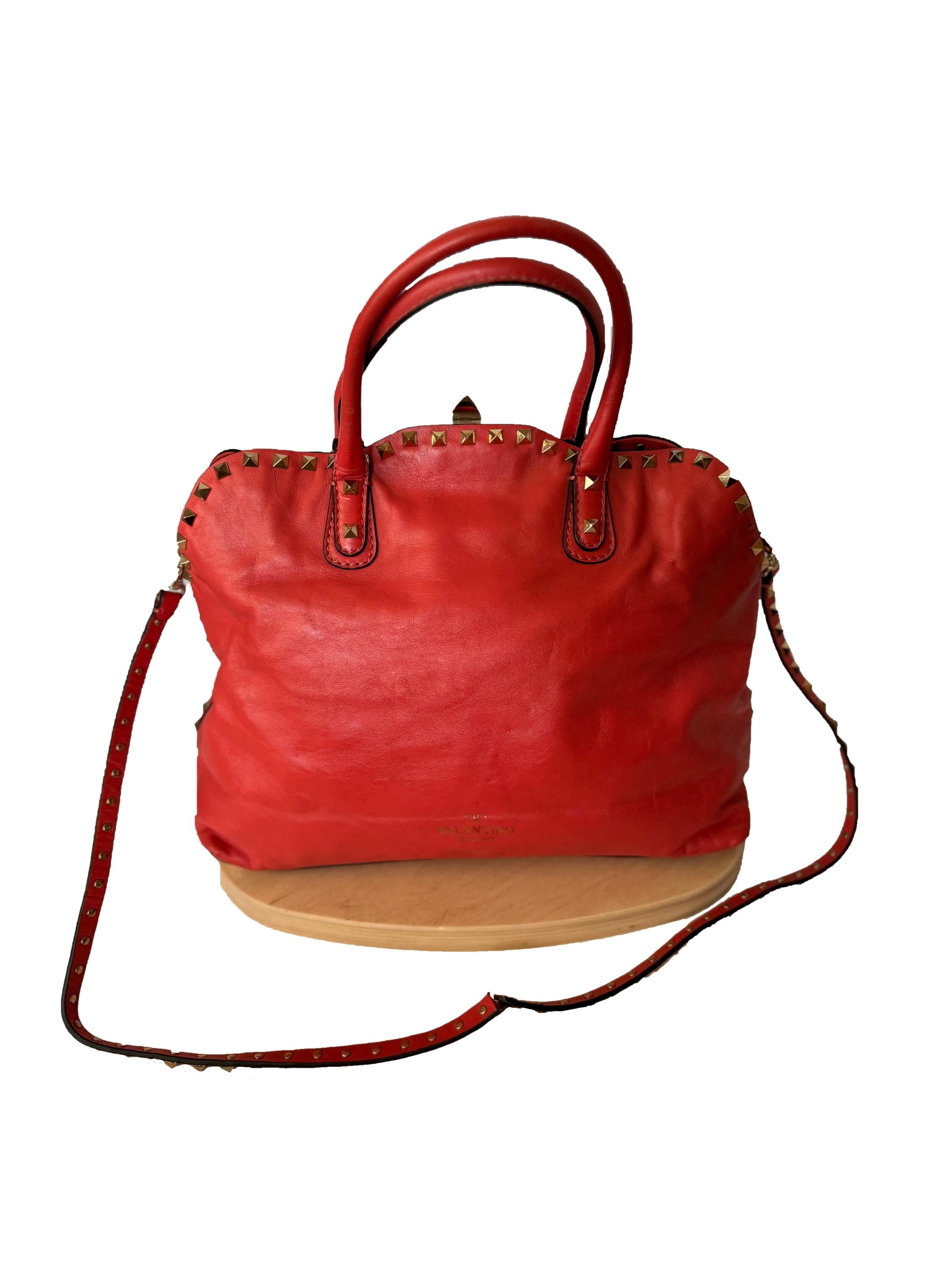 Valentino Garavani Rockstud Dome Satchel