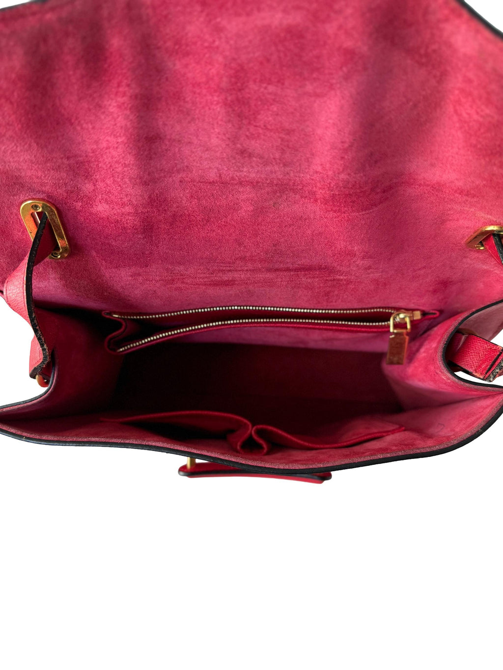 Alexander McQueen Heroine Shoulder Bag, Red