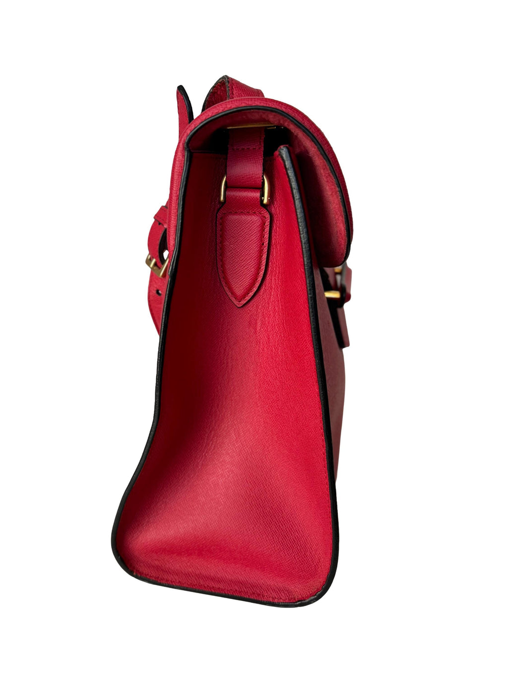 Alexander McQueen Heroine Shoulder Bag, Red