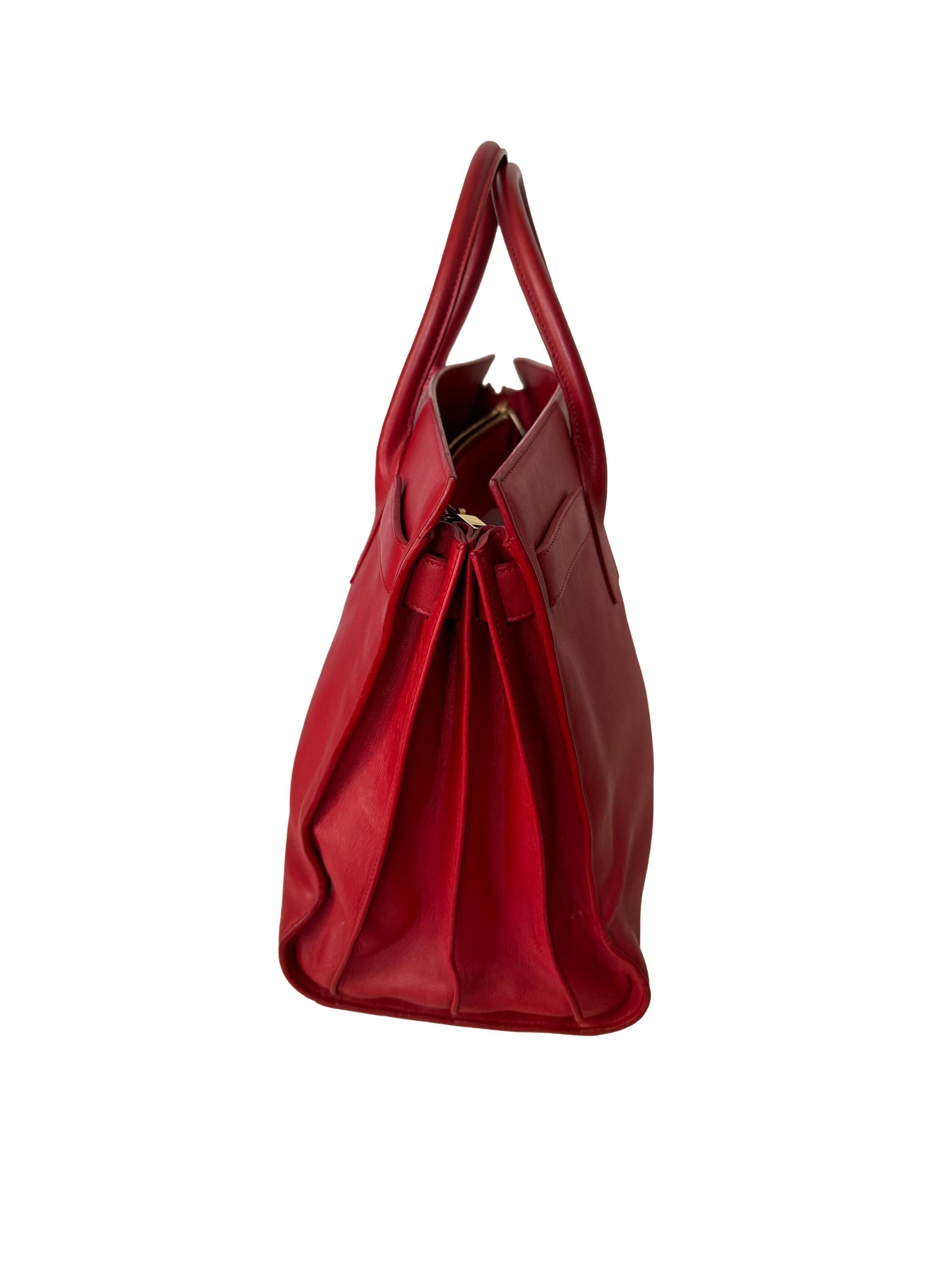 Saint Laurent Sac de Jour, Red