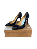 Christian Louboutin Black Leather Pigalle Pumps