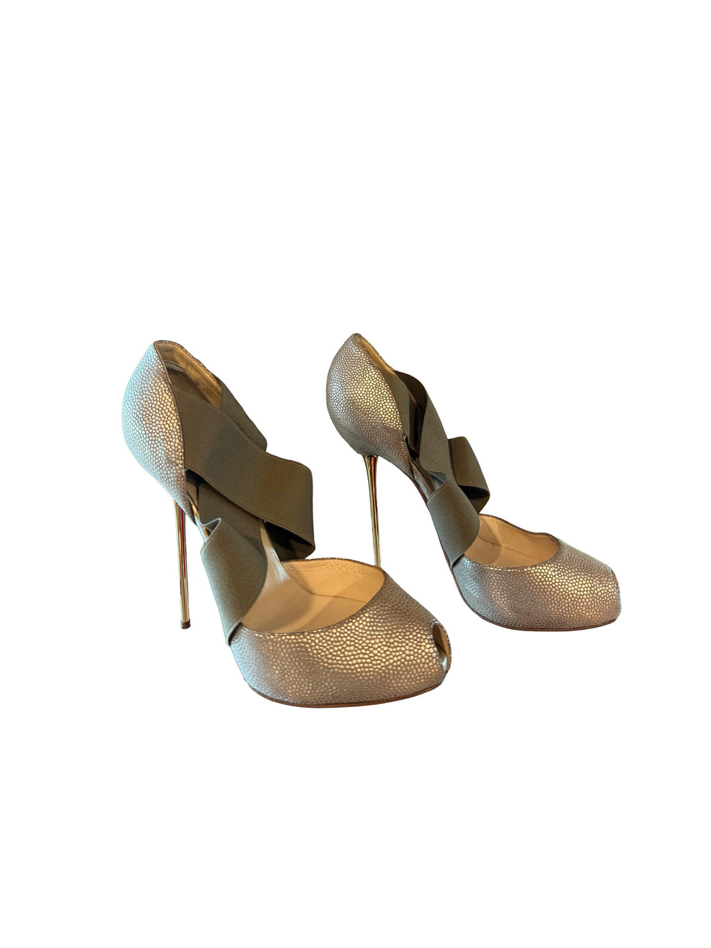 Christian Louboutin Big Dorcet 120 Baseball/Nappa Lamin