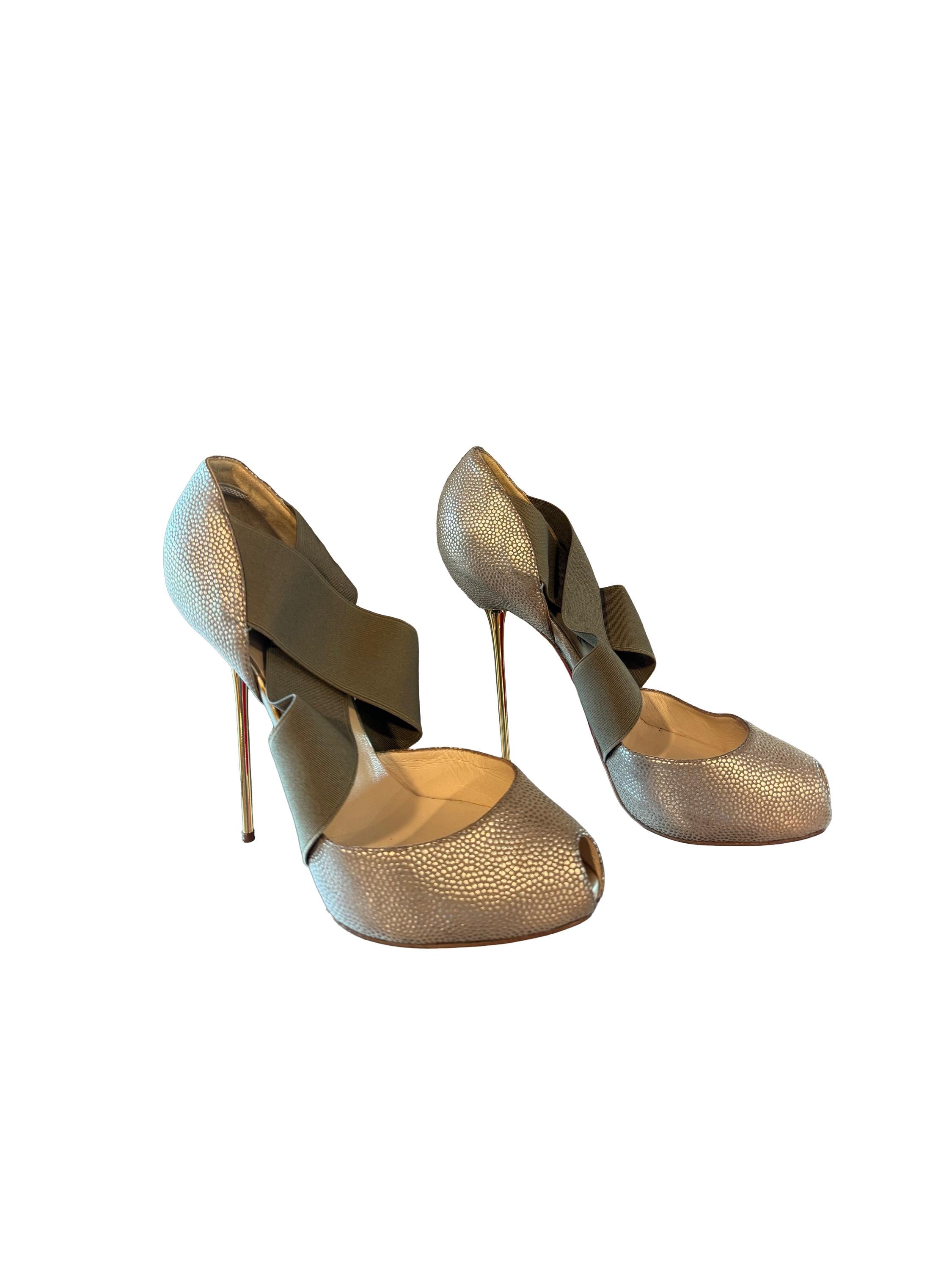 Christian Louboutin Big Dorcet 120 Baseball/Nappa Lamin