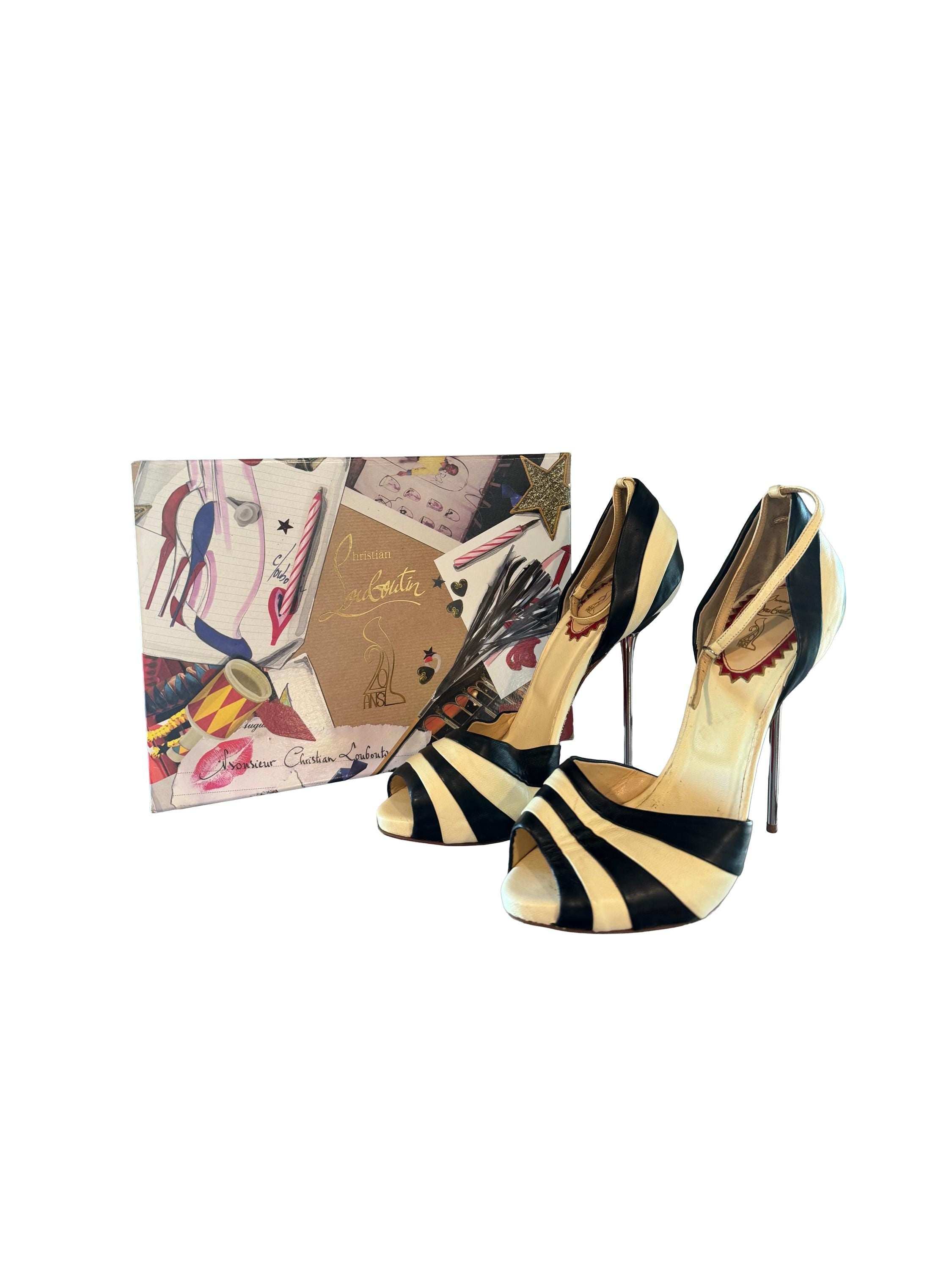 Christian Louboutin Armadillo Bride 20th-Anniversary 120 Nappa Black