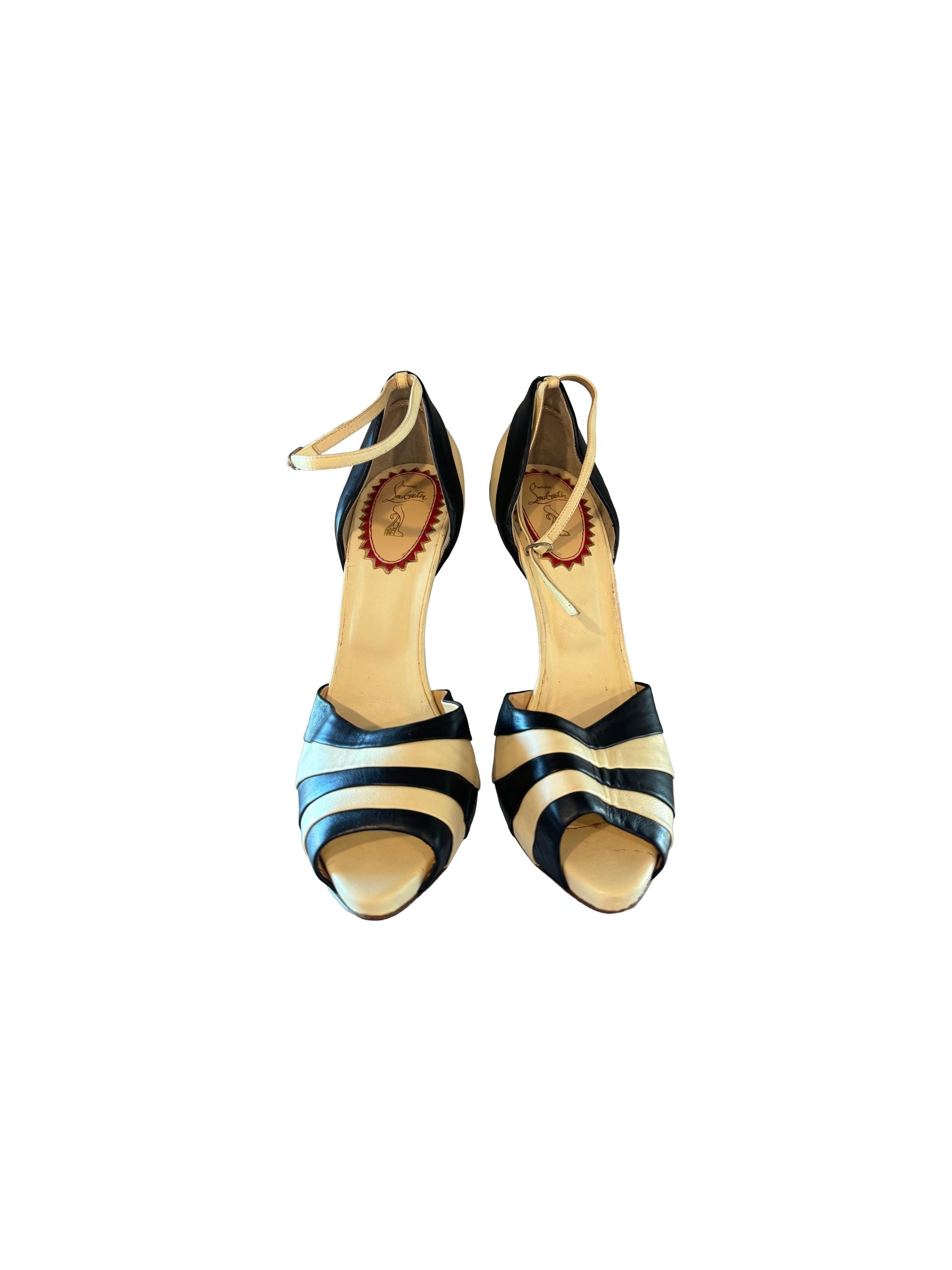 Christian Louboutin Armadillo Bride 20th-Anniversary 120 Nappa Black