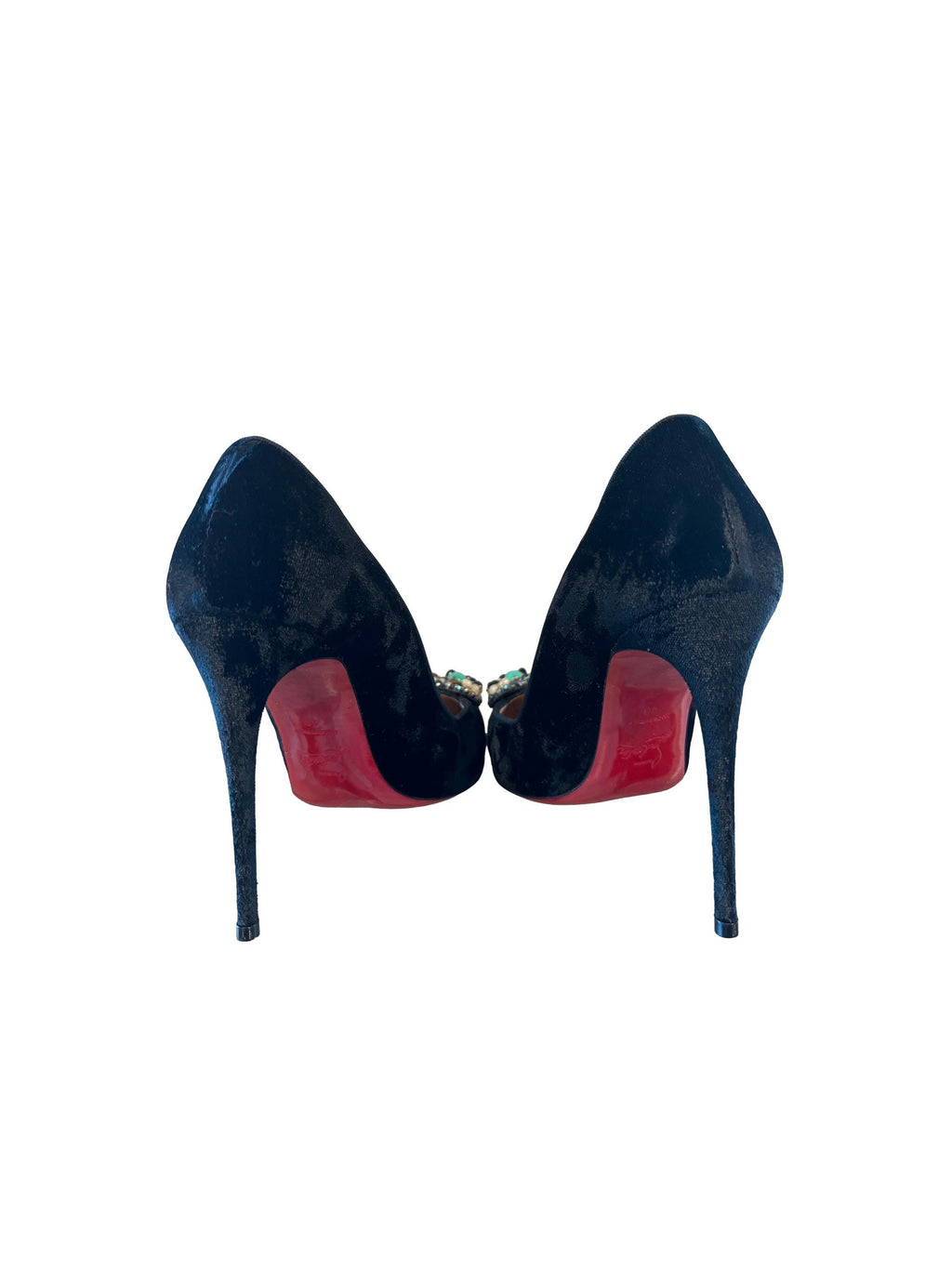 Christian Louboutin Diva Cora 100 Velvet/GG