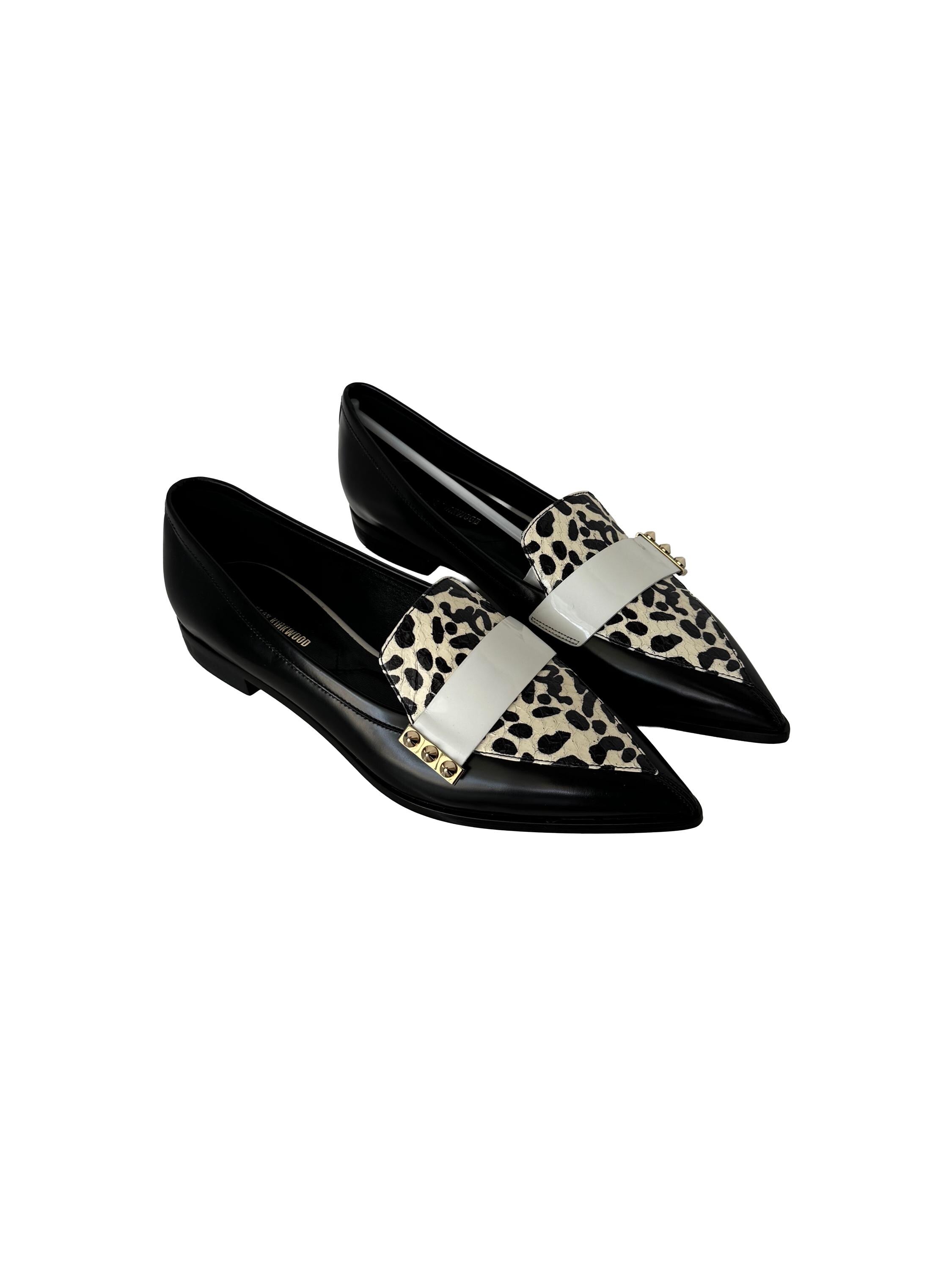 Nicholas Kirkwood Beya Leather Loafers