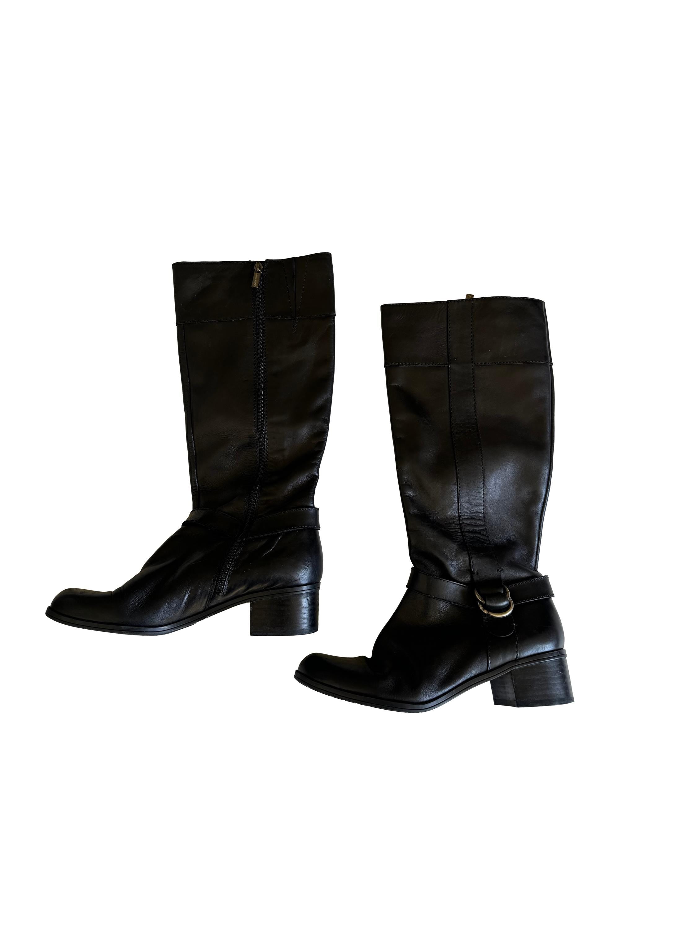 Bandolino Black Knee-High Boots Black