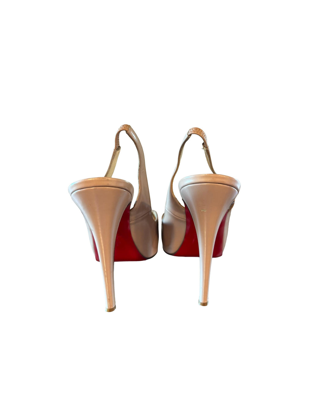 Christian Louboutin N* Prive 120 Jazz Calf Nude