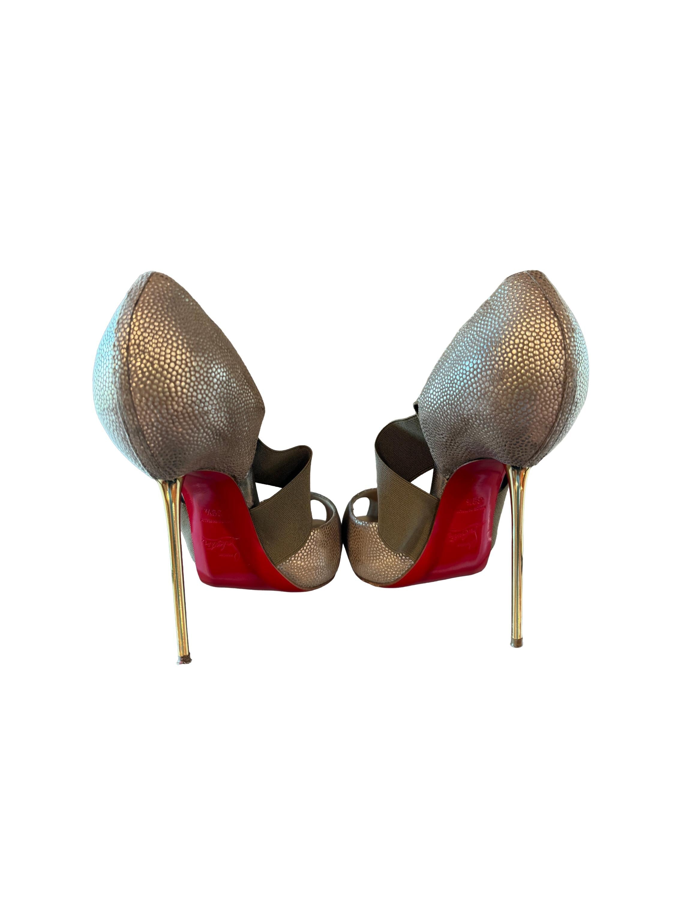 Christian Louboutin Big Dorcet 120 Baseball/Nappa Lamin