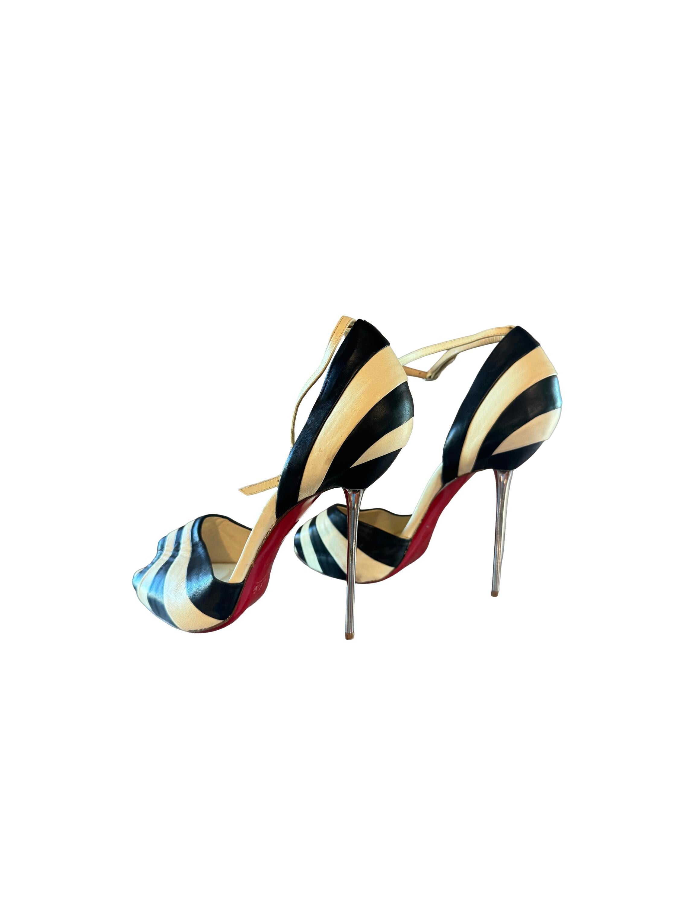 Christian Louboutin Armadillo Bride 20th-Anniversary 120 Nappa Black