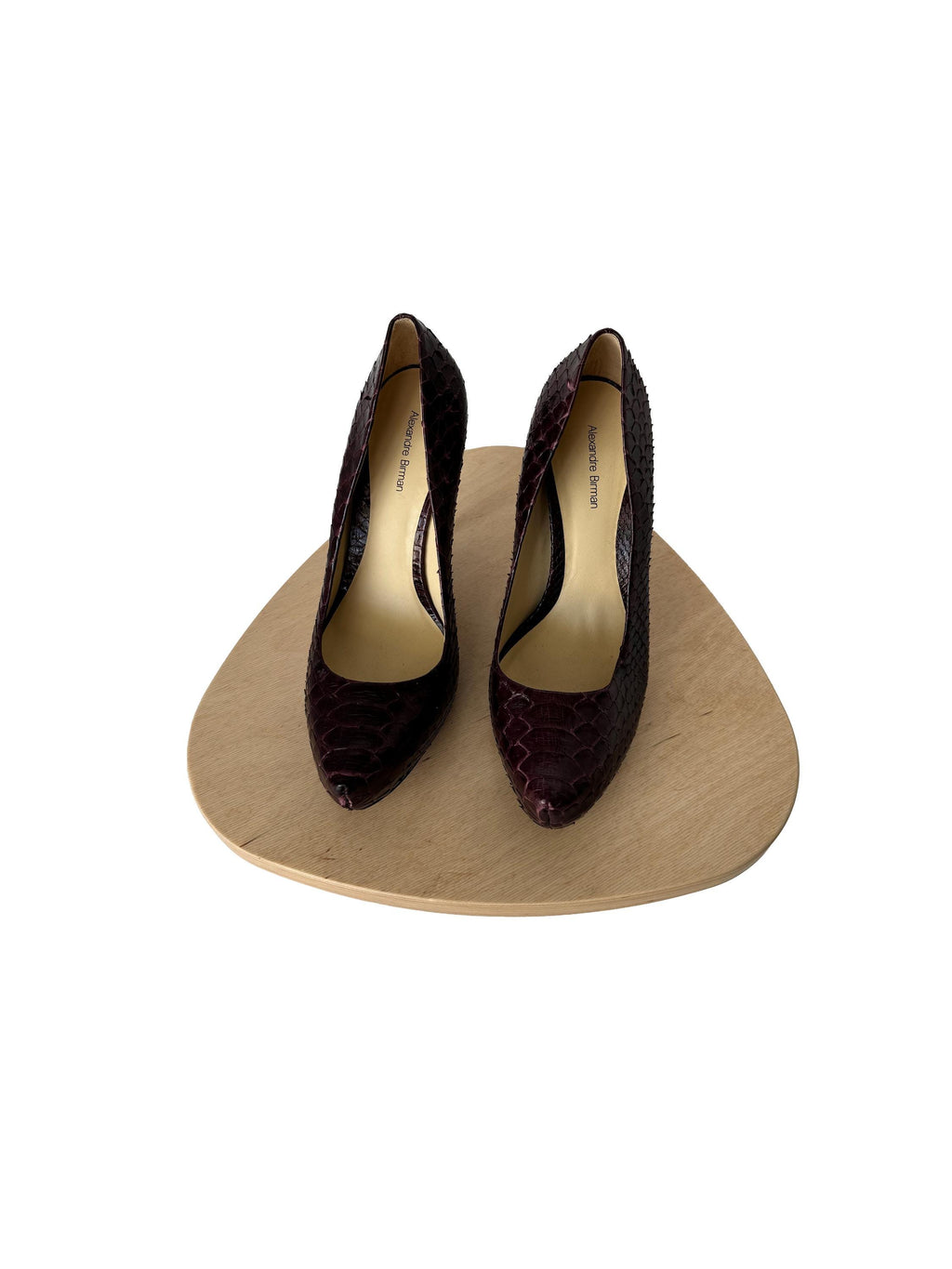 Alexandre Birman Python Print Heels