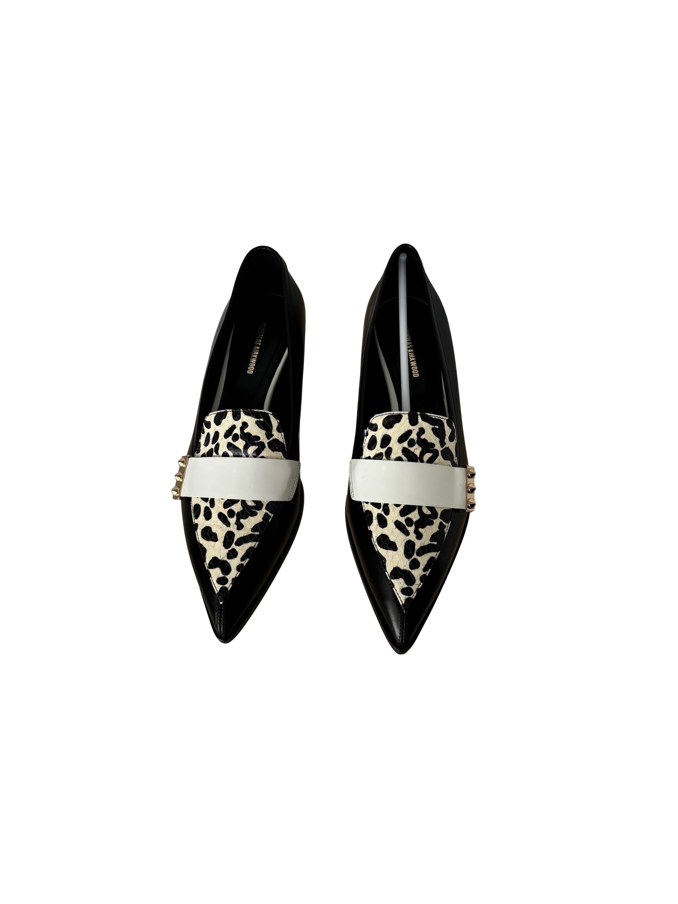 Nicholas Kirkwood Beya Leather Loafers