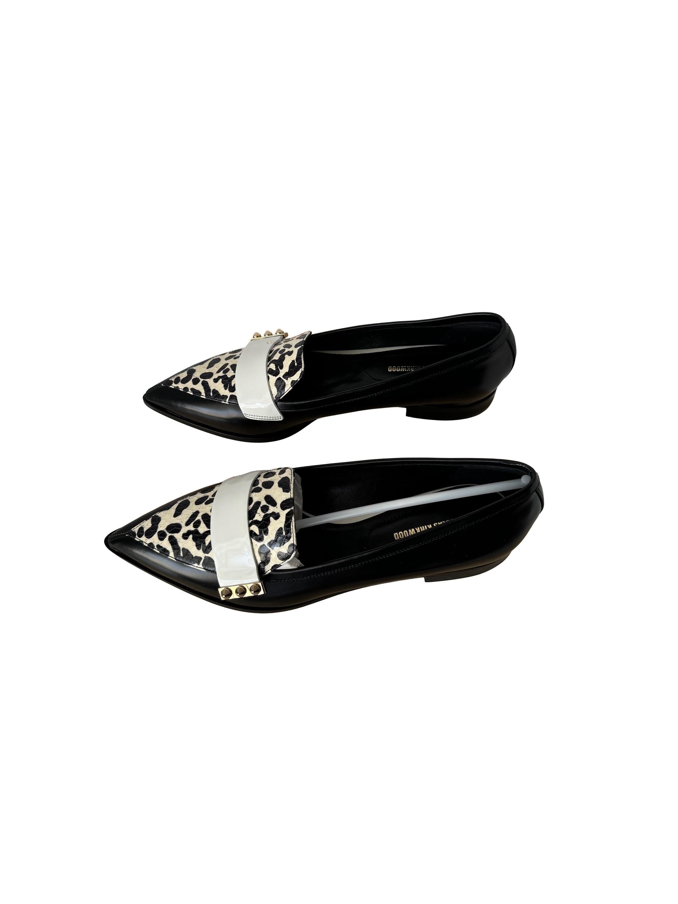Nicholas Kirkwood Beya Leather Loafers