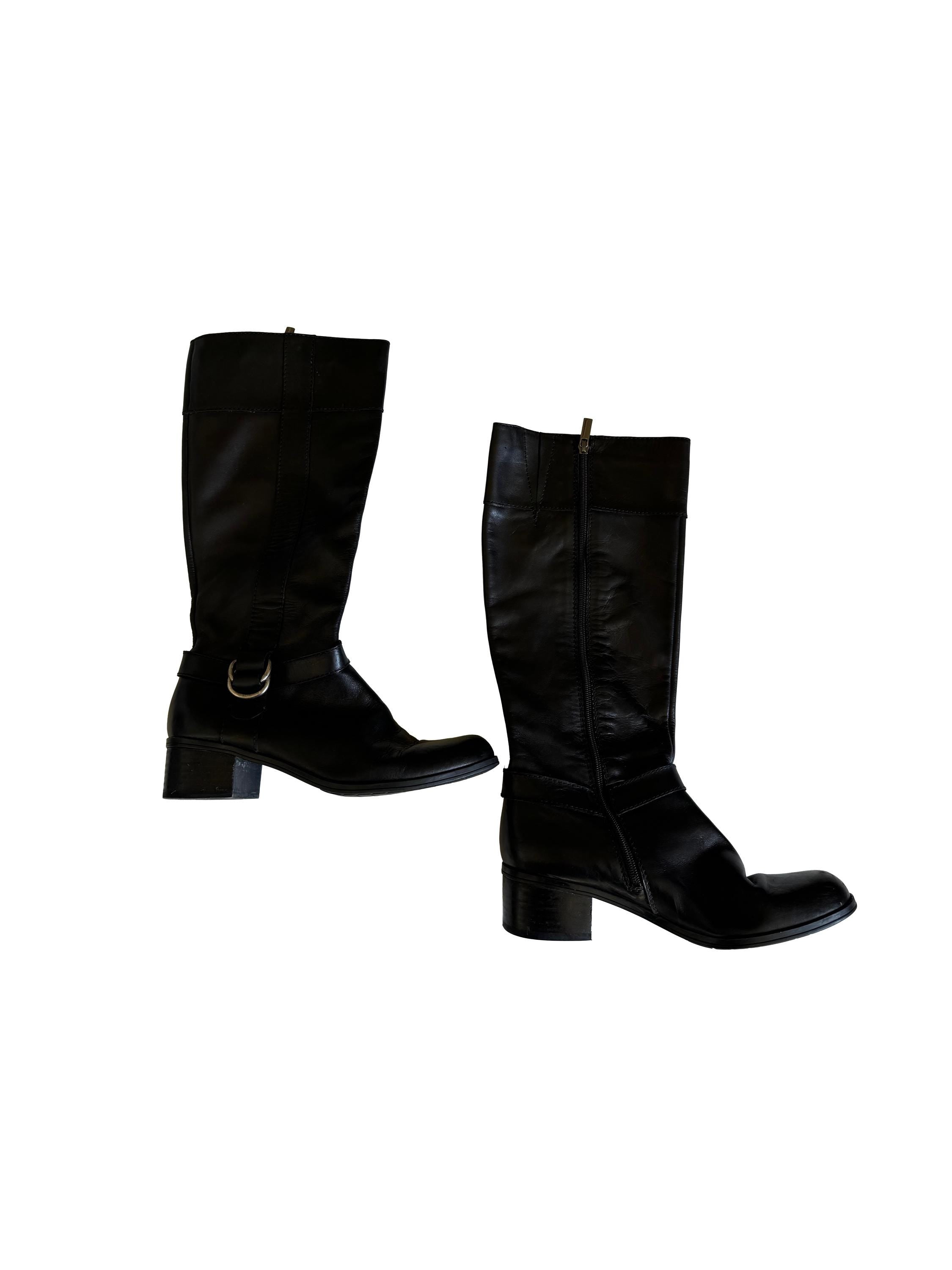 Bandolino Black Knee-High Boots Black