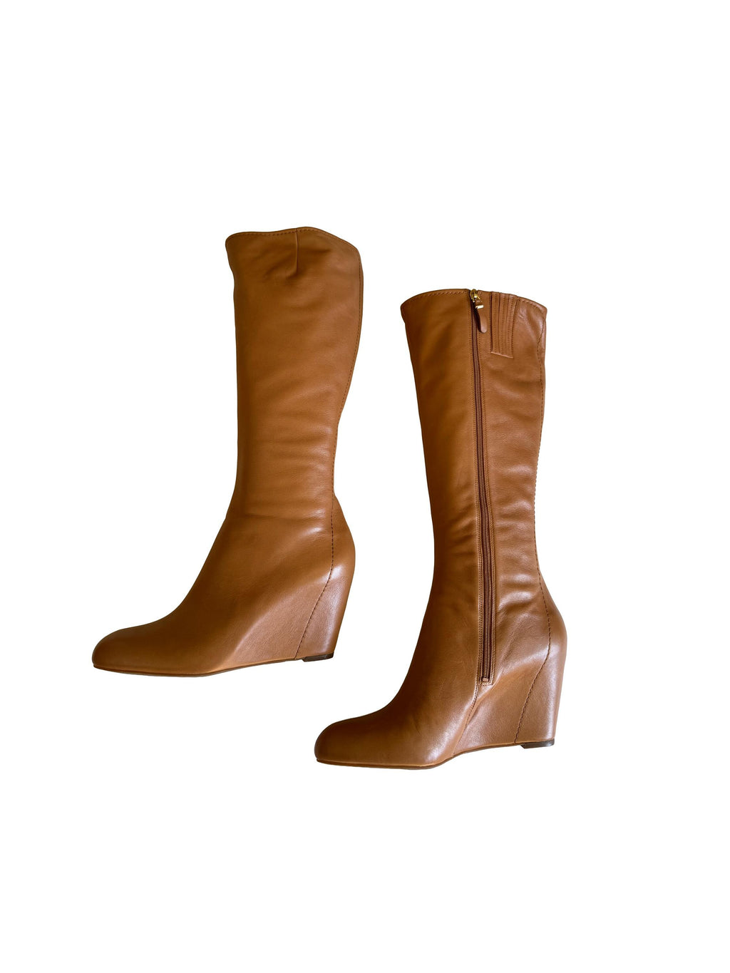 Via Spiga Knee-High Boots Camel